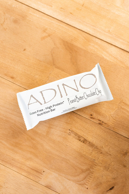 ADINO Peanut Butter Chocolate Chip Nutrition Bar